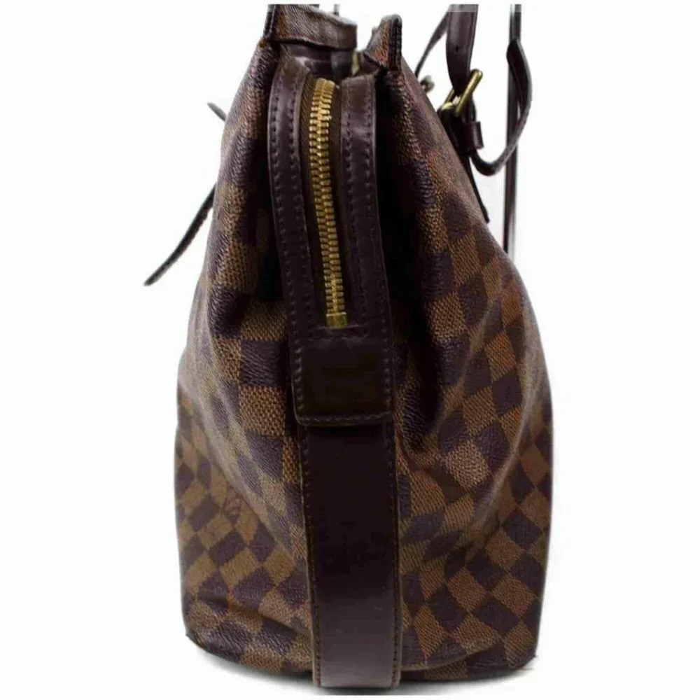 Louis Vuitton Damier Ebene Chelsea Zip Tote 860978